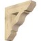 Ekena Millwork Funston Slat Rough Sawn Bracket, Douglas Fir, 6"W x 24"D x 24"H BKT06X24X24FST06RDF - alternate 1